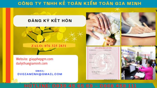Thủ tục đăng ký kết hôn online