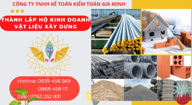Thành lập hộ kinh doanh vật liệu xây dựng 9 Thủ tục mở hộ kinh doanh vật liệu xây dựng mới nhất