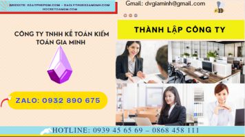 Các thủ tục để thành lập một công ty ở Mỹ Tho - Tiền Giang
