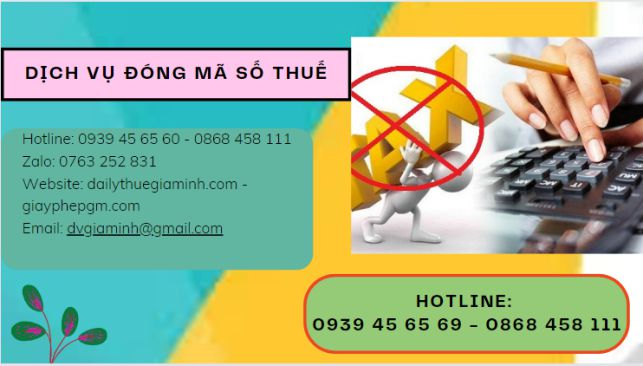 Cách mở lại mã số thuế bị đóng tại Nam Định