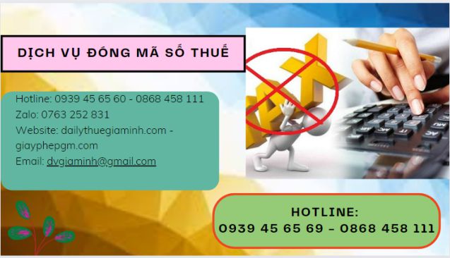 Cách mở lại mã số thuế bị đóng tại Vĩnh Phúc
