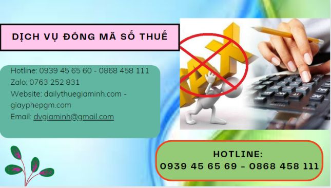 Cách mở lại mã số thuế bị đóng tại Yên Bái