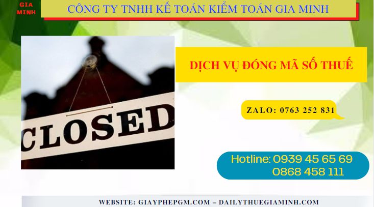 DỊCH VỤ ĐÓNG MÃ SỐ THUẾ TẠI BÀ RỊA VŨNG TÀU 3 Cách mở lại mã số thuế doanh nghiệp bị đóng tại Bà Rịa Vũng Tàu