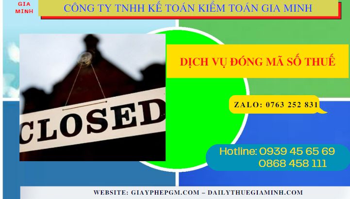 Dịch vụ đóng mã số thuế tại Cà Mau 6 Cách mở lại mã số thuế doanh nghiệp bị đóng tại Cà Mau