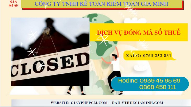 Dịch vụ đóng mã số thuế tại Hòa Bình 6 Cách mở lại mã số thuế doanh nghiệp bị đóng tại Hòa Bình
