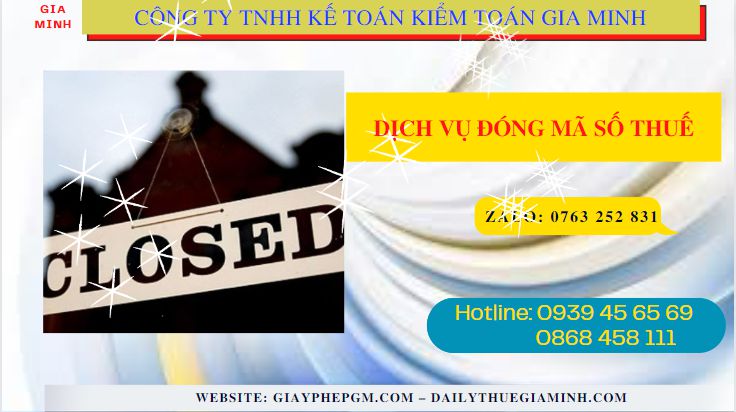 Dịch vụ đóng mã số thuế tại Quảng Ninh 6 Cách mở lại mã số thuế doanh nghiệp bị đóng tại Quảng Ninh