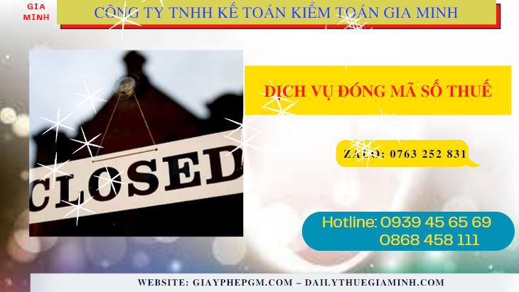 Dịch vụ đóng mã số thuế tại Quận Hải Châu 14 Cách mở lại mã số thuế doanh nghiệp bị đóng tại TP Đà Nẵng