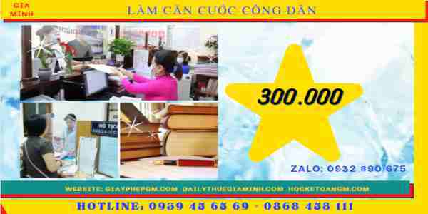 Mất căn cước công dân làm lại như thế nào? 6 Chi phí làm lại căn cước công dân bị mất