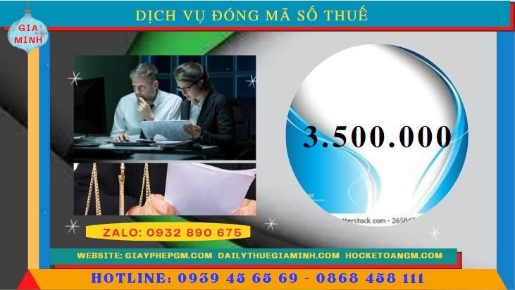 Dịch vụ đóng mã số thuế tại Cao Bằng 5 Chi phí thuê dịch vụ đóng mã số thuế tại Cao Bằng