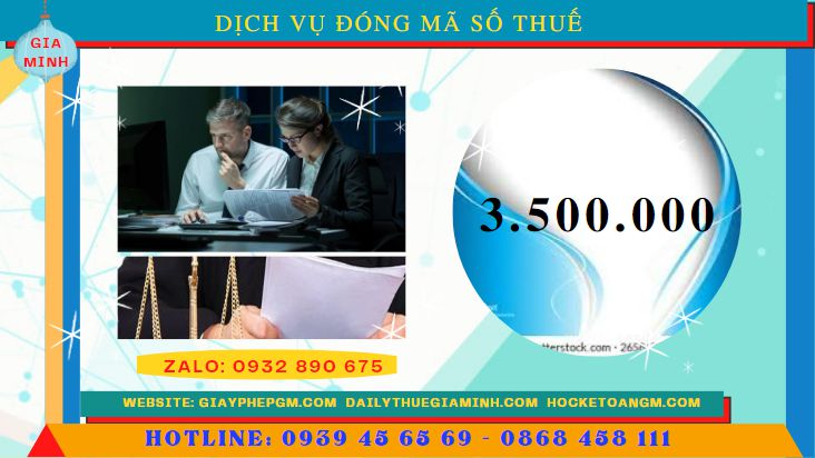 Chi phí thuê dịch vụ đóng mã số thuế tại Yên Bái