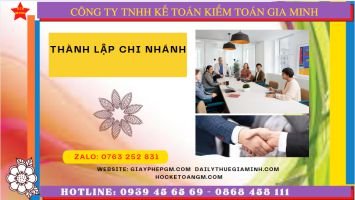 Đăng ký hoạt động chi nhánh văn phòng đại diện tại Hội An - Quảng Nam