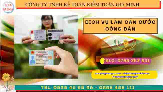 Dịch vụ làm căn cước công dân gắn chíp đúng hạn tại Bình Dương
