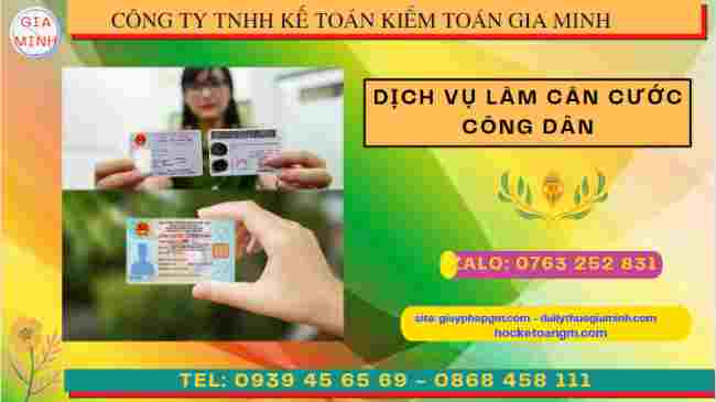 Dịch vụ làm căn cước công dân gắn chíp đúng hạn tại Bình Phước
