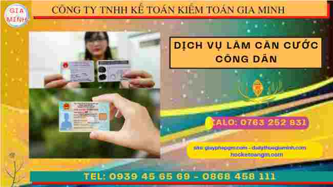 Dịch vụ làm căn cước công dân gắn chíp đúng hạn tại Bình Thuận
