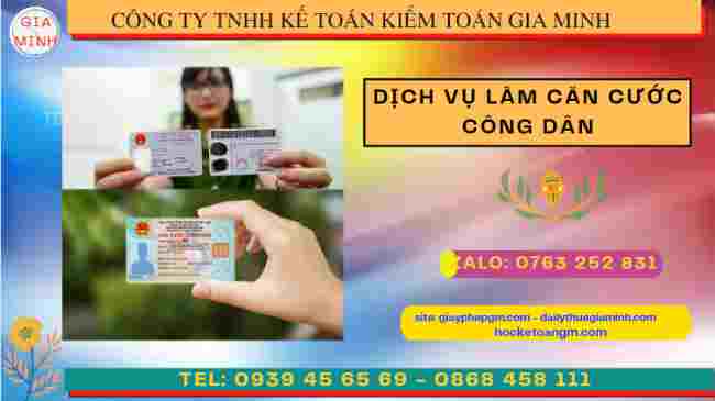 DỊCH VỤ THAY ĐỔI CĂN CƯỚC TẠI CÀ MAU 8 Dịch vụ làm căn cước công dân gắn chíp đúng hạn tại Cà Mau