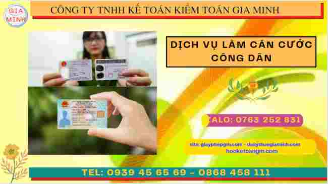 Dịch vụ thay đổi căn cước tại Hà Nội 8 Dịch vụ làm căn cước công dân gắn chíp đúng hạn tại Hà Nội