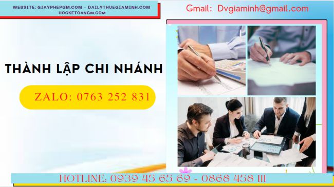 Dịch vụ làm thủ tục thành lập chi nhánh công ty tại Hội An - Quảng Nam