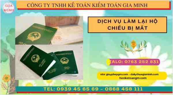 Dịch vụ làm lại hộ chiếu bị mất tại Bạc Liêu 6 Làm hộ chiếu nhanh mất bao lâu tại Bạc Liêu