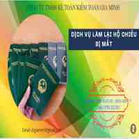 Dịch vụ làm lại hộ chiếu bị mất tại Bến Tre 10 Thủ tục làm lại hộ chiếu bị mất tại Bến Tre