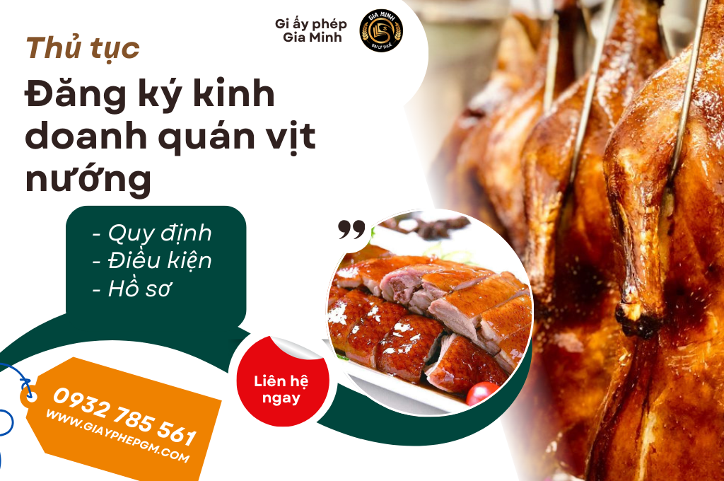 Chi phí mở quán vịt và đăng ký kinh doanh