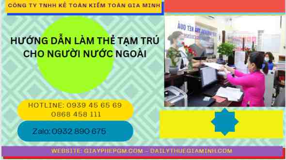 Hướng dẫn làm thẻ tạm trú cho người nước ngoài 4 Điều kiện cấp thẻ tạm trú cho người nước ngoài