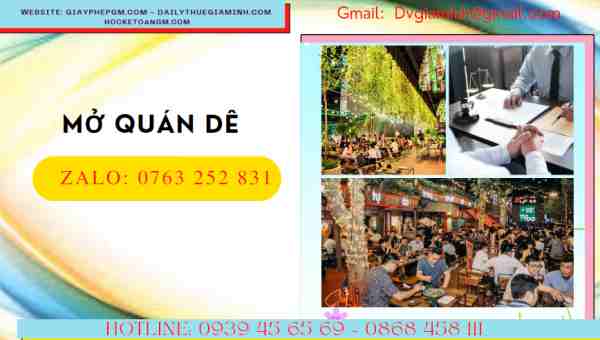 Thủ tục đăng ký kinh doanh mở quán dê 8 Thủ tục đăng ký xin giấy phép kinh doanh mở quán ăn