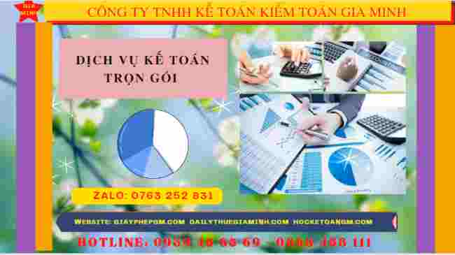 Bảng giá dịch vụ kế toán  Bắc Ninh trọn gói tại Bắc Ninh