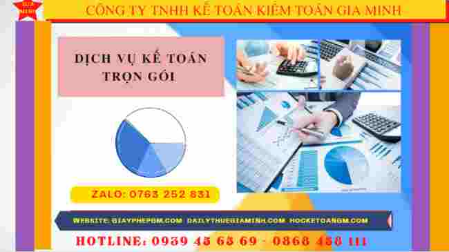 Bảng giá dịch vụ kế toán thuế trọn gói tại  Bình Thuận