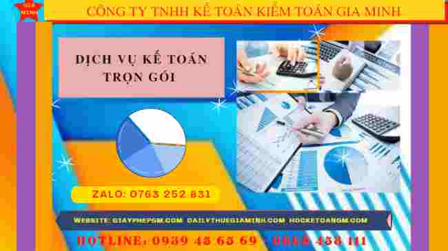 Bảng giá dịch vụ kế toán thuế trọn gói tại  Đồng Nai