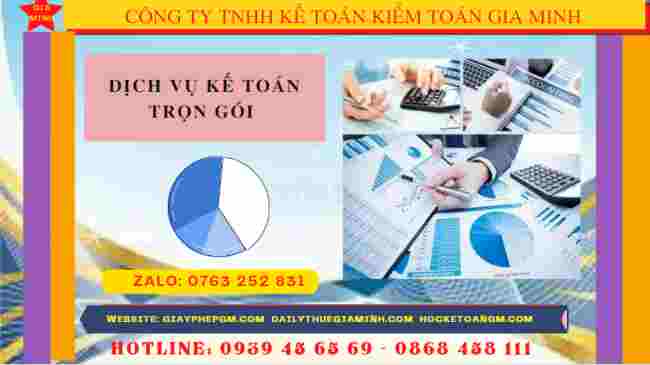 Bảng giá dịch vụ kế toán thuế trọn gói tại  Hậu Giang