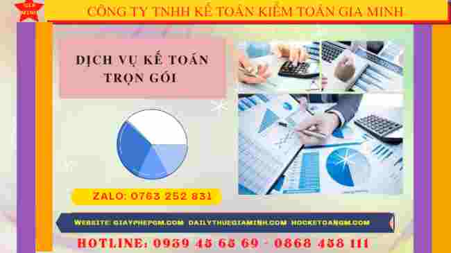 Bảng giá dịch vụ kế toán thuế trọn gói tại  Khánh Hòa