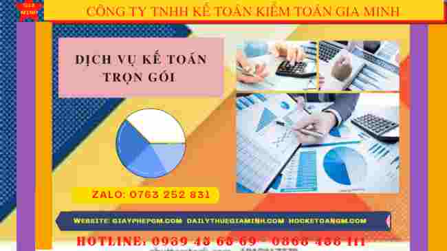 Bảng giá dịch vụ kế toán thuế trọn gói tại  Kiên Giang