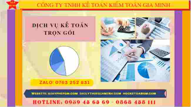 Bảng giá dịch vụ kế toán thuế trọn gói tại  Nha Trang