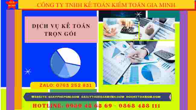 Bảng giá dịch vụ kế toán trọn gói tại Quảng Nam