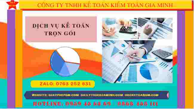 Bảng giá dịch vụ kế toán thuế trọn gói tại  Trà Vinh