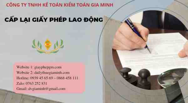 Thủ tục cấp lại giấy phép lao động hết hạn 4 Cấp lại giấy phép lao động