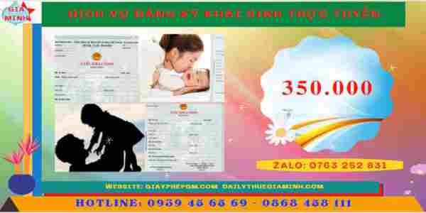 Dịch vụ đăng ký khai sinh trực tuyến tại Sóc Trăng 5 Chi phí đăng ký khai sinh online tại Sóc Trăng