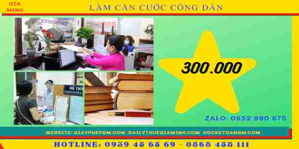 DỊCH VỤ THAY ĐỔI CĂN CƯỚC TẠI QUẬN HOÀN KIẾM-HÀ NỘI 12 Chi phí dịch vụ làm căn cước công dân tại Quận Hoàn Kiếm-Hà Nội