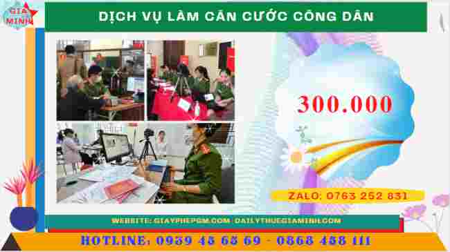 Dịch vụ thay đổi căn cước tại Thanh Hóa 7 Chi phí đổi căn cước công dân tại Thanh Hóa năm 2025