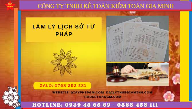 Làm lý lịch sở tư pháp Thái Nguyên 7 Địa chỉ làm lý lịch tư pháp ở Thái Nguyên trong ngày