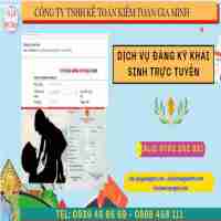 Dịch vụ đăng ký khai sinh trực tuyến tại An Giang – Nhanh chóng, đúng quy trình, hỗ trợ tận nơi 12 Dịch vụ đăng ký khai sinh tại An Giang