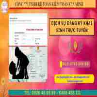 Dịch vụ đăng ký khai sinh trực tuyến tại Sơn La