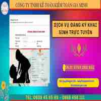 Dịch vụ đăng ký khai sinh trực tuyến tại Yên Bái