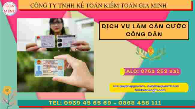 Dịch vụ làm căn cước công dân gắn chíp đúng hạn tại Quảng Trị

