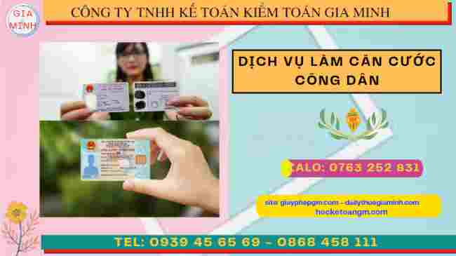 DỊCH VỤ THAY ĐỔI CĂN CƯỚC TẠI SÓC TRĂNG 4 Dịch vụ làm căn cước công dân gắn chíp đúng hạn tại Sóc Trăng