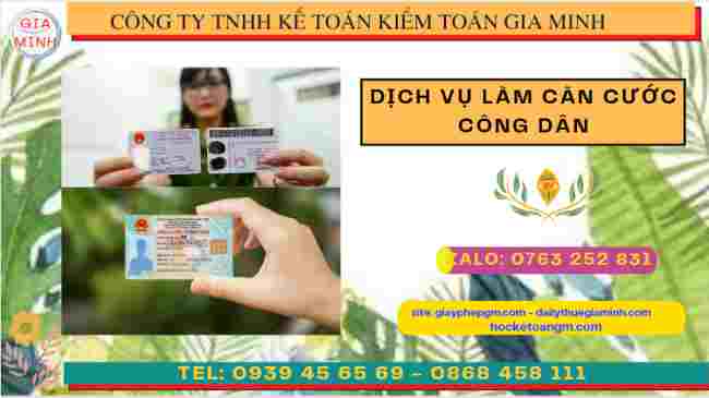 DỊCH VỤ THAY ĐỔI CĂN CƯỚC TẠI SƠN LA 4 Dịch vụ làm căn cước công dân gắn chíp đúng hạn tại Sơn La