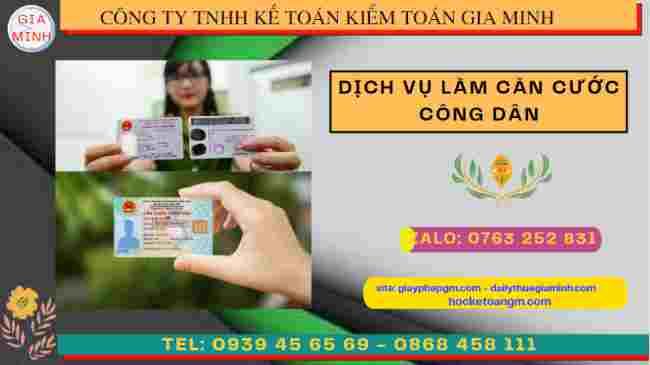 DỊCH VỤ THAY ĐỔI CĂN CƯỚC TẠI THÁI NGUYÊN 8 Dịch vụ làm căn cước công dân gắn chíp đúng hạn tại Thái Nguyên