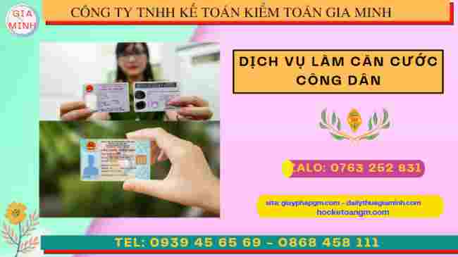Dịch vụ thay đổi căn cước tại Thanh Hóa 5 Dịch vụ thay đổi căn cước công dân gắn chip tại Thanh Hóa