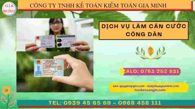 DỊCH VỤ THAY ĐỔI CĂN CƯỚC TẠI TUYÊN QUANG 8 Dịch vụ làm căn cước công dân gắn chíp đúng hạn tại Tuyên Quang