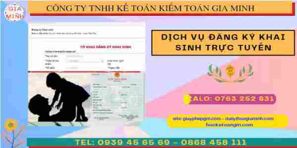 Hướng dẫn đăng ký khai sinh online tại Trà Vinh
